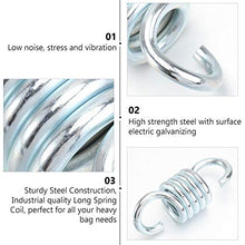 Yardwe 2Pezzi Molla di Sospensione per Amache e Altalene a Dondolo Swing Molle per Dondolo da Giardino in Acciaio Inox (7mm)