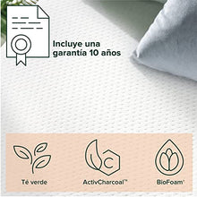 Zinus Materasso in Memory Foam, Certificato Oeko-Tex, 90x190x20cm