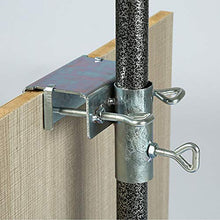 POHOVE - Supporto per ombrellone da giardino, resistente, per terrazza, per ponte, con morsetto e morsetto per ombrellone da spiaggia, per ponte, diametro inferiore a 3,8 cm