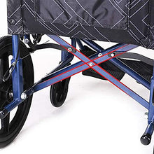Sedia A Rotelle Ultraleggera con Braccioli Ribaltabili E Poggiagambe per Un Comfort Extra, Telaio in Lega di Alluminio Portatile E Pieghevole A
