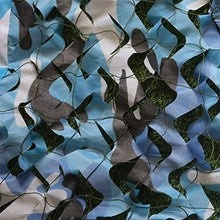 AWCPP Camo Reteting Shading Net Blue Sea Blue Camouflage Network | Netting Camo | per la Decorazione Del Parasole Caccia Dei Ciechi,a,8 × 9M.