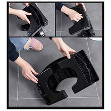 Sgabello per bambini，Sgabello da bagno pieghevole antiscivolo per bambini per allenamento vasino，Toilette antiscivolo per bagno Sgabello a due gradini，Sedia da doccia in plastica per cucina Bagno