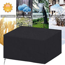 N / A mobili in Rattan coperture mobili da Giardino Giardino Giardino Coperto Copertura Impermeabile parapolvere mobili da Giardino mobili da Giardino (Colore, Nero, Dimensione, 160x130x90c.