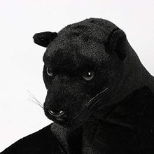 Yfkjh - Bambola di peluche con leopardo nero, 40 cm