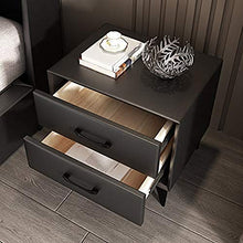 SLL- Comodini Moderna a Base di Legno Pannello Laterale Comodino con Forte Portata for Camera da Letto, Studio, ECC