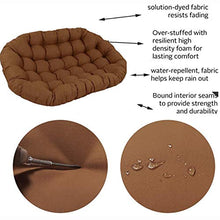 ZWPY Cuscino Doppio Papasan: Senza Sedia, Cuscini per Sedia a Dondolo per 2 Persone, Cuscini per Cesto di Uova appesi per Patio