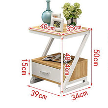 Comodini Comodino Creativo Tavolo Moderno Semplice Camera Stoccaggio Divano Fianco del Mobile Semplice assemblaggio Multifunzionale Nordic Comodino Comodini Camera