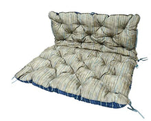 Homecall, cuscino da giardino, colore blu / marrone