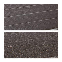 Relaxdays Tavolino Pieghevole Balcone, Tavolo da Appendere Ringhiera Altezza Regolabile Resistente Intemperie, Marrone