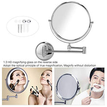 RBSD Specchio cosmetico, Specchio per Il Trucco Elegante, Pieghevole in Rame per Camera da Letto del Bagno