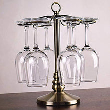 FAGavin Creativo Wine Cup Holder Continental Calice Staffa Decorazione Iron Wine Cabinet