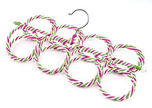 SaySure - 16 Holes Ring Rope Slots Rattan Weaving Folding Scarf Holders