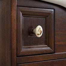 Shop Chic Mobile bagno in legno base ante e cassetti specchio pensile lavabo