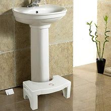 Sgabello da bagno per WC accovacciato, rimedio non invasivo per emorroidi, stitichezza, IBS, flatulenza, gonfiore – allinea il colon per un movimento intestinale completo