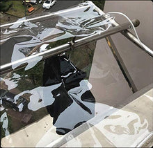 CXF Telone Impermeabile Trasparente per Esterno,Tessuto Esterno in Plastica per Tenda da Sole,Telone Occhielli Impermeabile Copertura Telone da Telo Occhiellato (Size : 2.5x3.5m)