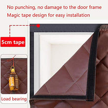 LSXIAO Pannello della Porta Kit Isolamento, Porta con Schermo Magnetico, Schermata Privacy Arresto Automatico Impermeabile A Prova di Vento Adatto alle Famiglie, Serra, Scuola