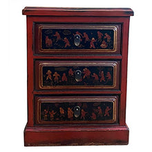 Asia - Cassettiera con cassetti (70 x 53 x 35 cm)