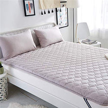 Z&HA Spesso Premium Materasso Pad, futon Giapponese Tatami Sleeping Trapuntato Equipaggiata Materasso da dormitorio casa,Grigio,150 x 200 cm