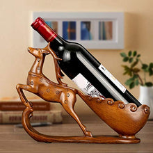 Craft Sika Deer Ornaments Creative Sika Deer Storage Wine Rack per Bar Home Store