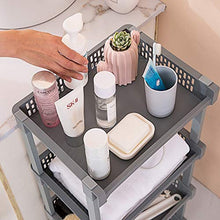 WangQ Scaffali da Bagno e da Bagno Rack a rulli mobili Rack RACCHETTI Multi-Function Cremagliera per Uso Domestico Scaffali a Rack Multistrato (Size : 86cm)