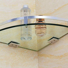 Spazio in alluminio per bagno, angolo in vetro, appendiabiti a parete singola, appendiabiti da bagno, appendiabiti a triangolo, organizer per bagno