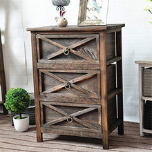 Comodino Comodino Cassetto in Legno Armadietto Multifunzione for Soggiorno Camera da Letto Cameretta for Bambini Completamente assemblata Accanto al Divano Marrone Arredamento Moderno