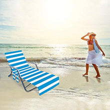 Serviette de Plage, Serviette Microfibre pour Chaise Longue, Housse de Chaise Longue De Plage Ou Piscine, Séchage Rapide/Plusieurs Poches/Poids Léger/Ultra Absorbant, Idéal Pour Bains De Soleil