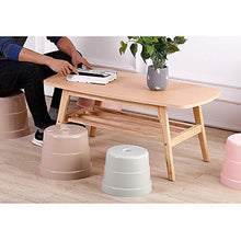 Omenluck - Sgabello in plastica robusta, per casa, bagno, cucina, per bambini e adulti