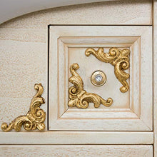 SHOP CHIC arredo bagno mobile con lavabo in stile barocco avorio e oro
