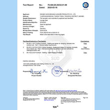 RANSENERS® Sdraio Sospesa, Lettino a dondolo da giardino, sedia relax, Con ombrellone regolabile e portabicchieri, carico massimo 160 kg, con rapporti di prova tedesco TÜV, Nero