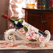 MHBGX Portabocchio per Vino, Decorazione Di Lucidatura Personalizzata Bottle Bollized Cabinet Accessori per la Casa Creativo,35X12X15Cm.