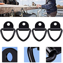 BESLIME Tie Down Ring - Anelli di Ancoraggio Ideali per bulloni di Ancoraggio su Camion, furgoni, Kayak, Fuoristrada ECC. 4 PCS