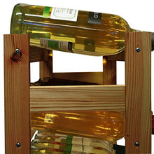 Cantinetta/scaffale System "Simplex", in legno di pino, colore marrone, Modell 5, marrone