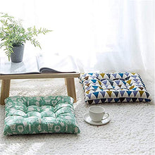 Nicole Knupfer - Set di 4 cuscini per sedia da giardino, cucina, sedia da pranzo, 40 x 40 cm (B rotondo)