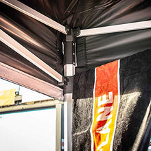 Racefoxx - Gazebo pieghevole, 3 x 3 m, 40 mm, impermeabile