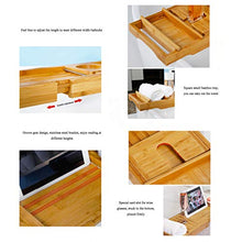 Supporto per Vasca, Scalabile Installazione Senza Antiscivolo Telefono Collocato Tablet iPad Rack Cremagliera del Vino, più Adatto per Vasca da Bagno Hotel A Casa, 75-109cm Scalabile