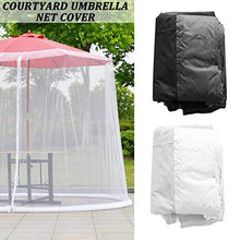 Copertura per zanzariere per ombrellone Courtyard, Portatile da installare all'aperto Ombrellone
