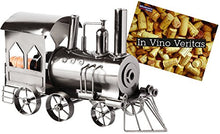 BRUBAKER portabottiglie dal design locomotiva che porta il vino