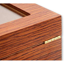 TGhosts Cigar Humidor, Cigar Humidor a Mano in Legno Cigar Box Desktop Humidor con igrometro e umidificatore