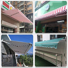 LWH Tenda da Sole,Veranda terrazzo,espansione Manuale Pieghevole e Facile da installare Impermeabile e Resistente ai Raggi UV,150x150cm