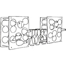 L'Atelier du Vin 095220-9 City Rack Scaffale per vino, colore: Nero