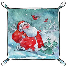 DragonSwordlinsu COOSUN - Cassettiera con Babbo Natale con uccellini, per ufficio, casa