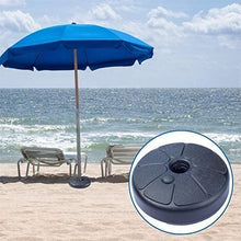 Dirgee Base ombrellone Rotonda, Base Ombrello da 35-38 mm, Supporto per ombrelloni in plastica per la Spiaggia all'aperto a Cantilever oadpole