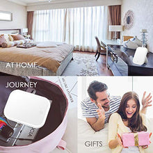 Kasimir Specchio da Trucco con Luce LED Specchio Cosmetico Illuminato Portatile Specchio Makeup Professionale Touch Screen per Trucco Camera da Letto Rasatura e Viaggio - Rettangolo, Bianco