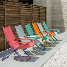 EMU Snooze Sdraio Pieghevole Art. 201 Telaio Colore Bianco codice 23 Texfil Citronella codice 300/77