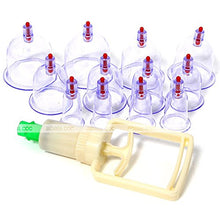 SaySure - Medical 12 Cups Vacuum Body Cupping Set Portable Massage