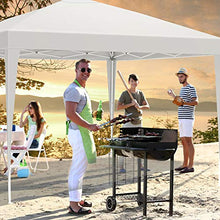 YUEBO Gazebo Richiudibile 3x3 m Pieghevole a Fisarmonica Gazebo Pieghevole Impermeabile Tendone da Esterno Tenda con Sacca