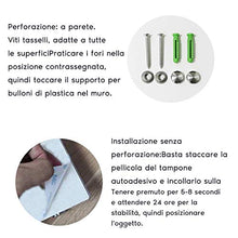 ZUNTO Mensola da Bagno Doccia Autoadesiva Mensole Doccia Organizzatore da Parete, SUS 304 acciaio inox