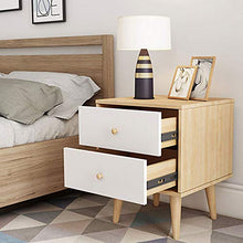 XiuHUa Comodino - Semplice e Moderno Armadio da Comodino con cassettiera a Due cassetti Mobili da Camera da Letto