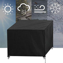 DIELUNY - Set di coprisedili per mobili da giardino, 330 x 220 x 90 cm, impermeabili, per mobili da giardino, set di mobili